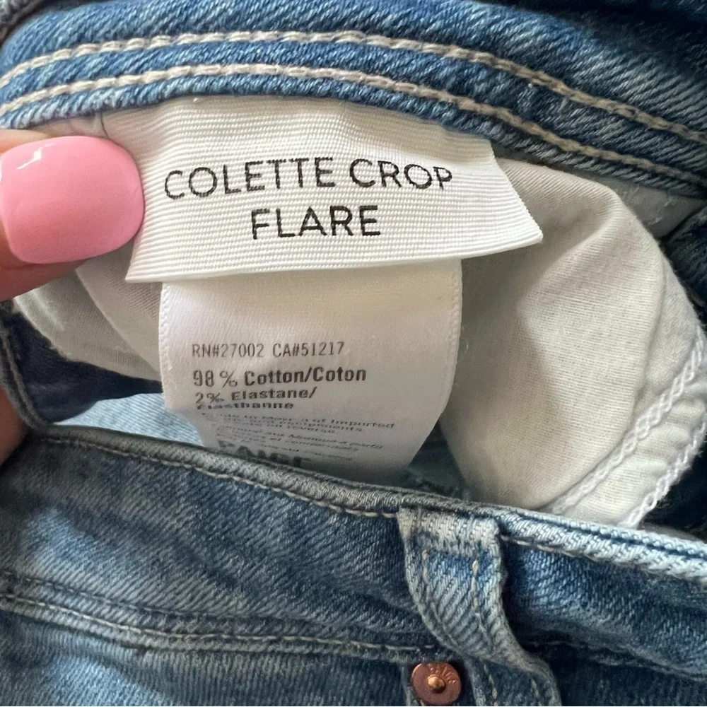 PAIGE cropped flare